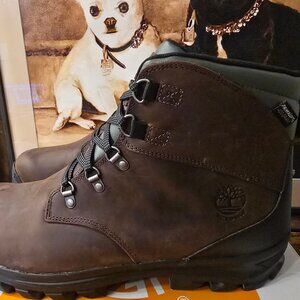 Timberland Chillberg Mid Waterproof Men's Dark Brown Boots TB1A64N8931 Sz 10 NEW